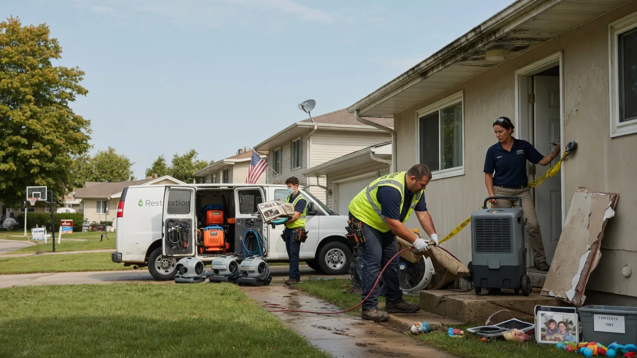 Water Damage Restoration in Blue Mound, KS near me